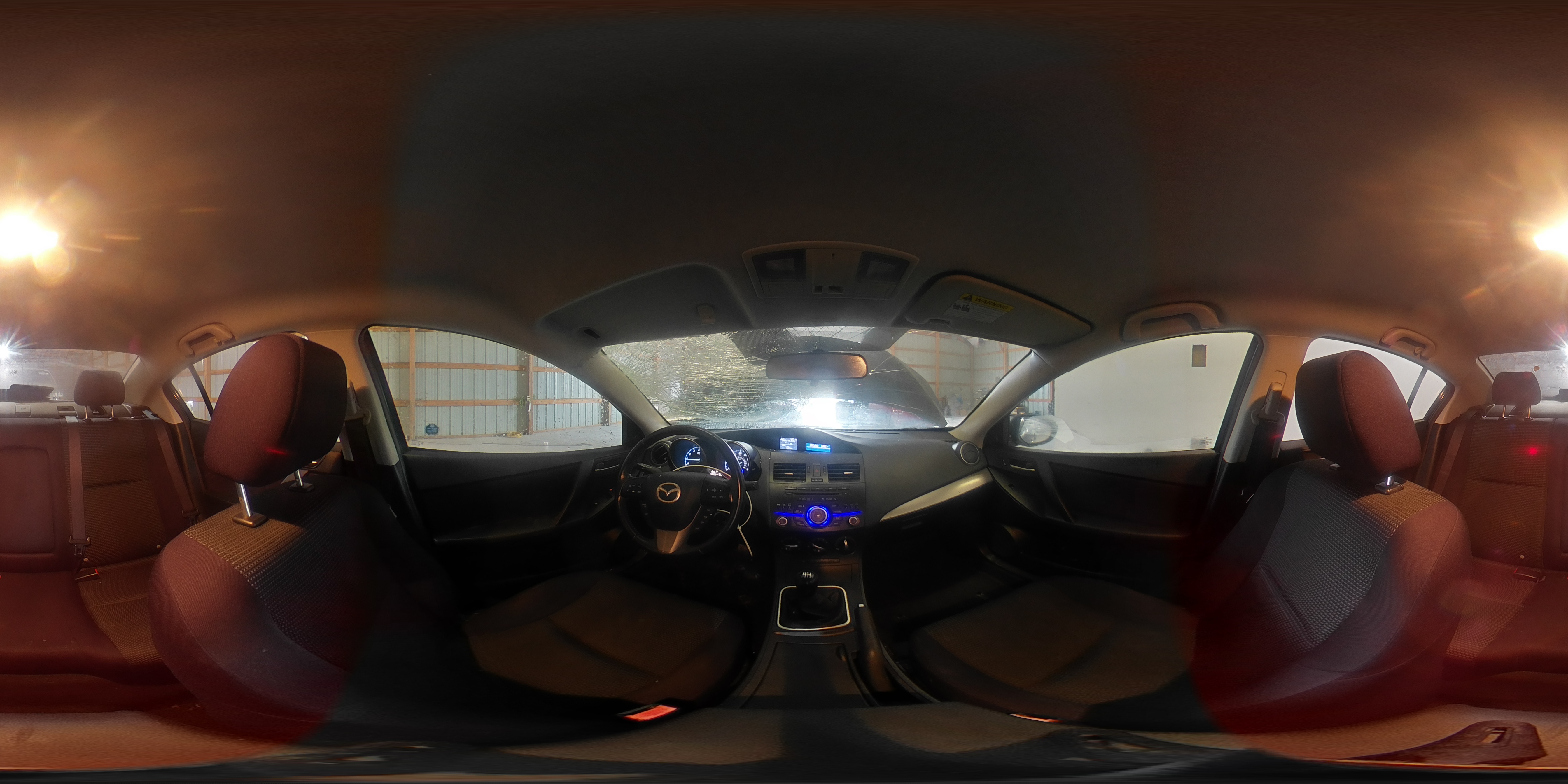 2012 Mazda 3 I VIN: JM1BL1V79C1666493 Lot: 93673855