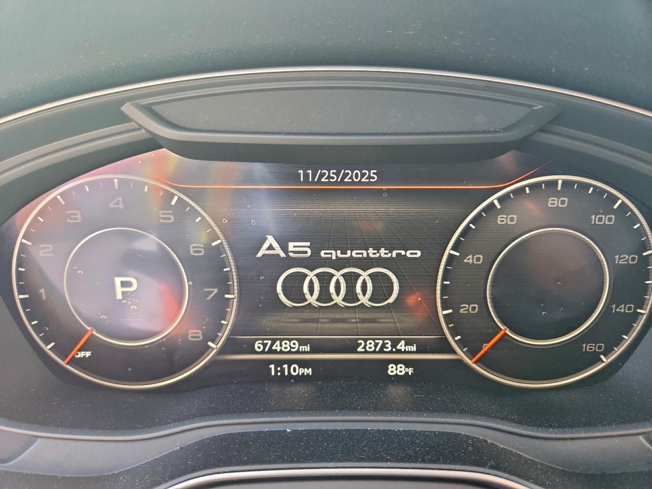 2018 Audi A5 Premium S Line VIN: WAUSNAF50JA000947 Lot: 91019005