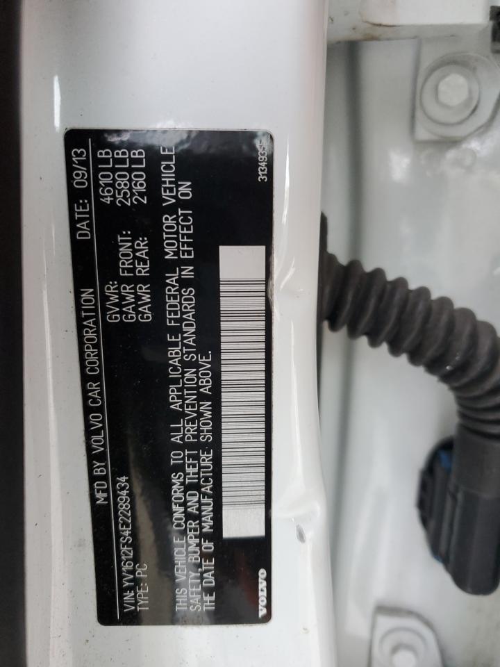 2014 Volvo S60 T5 VIN: YV1612FS4E2289434 Lot: 92227775