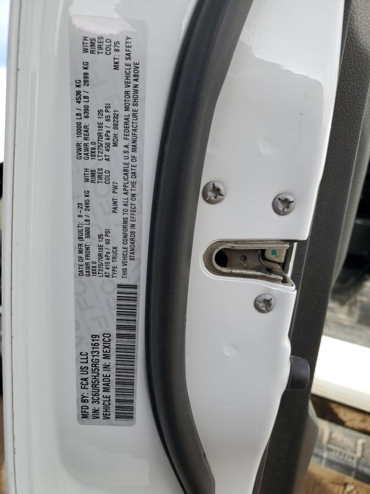 2024 Ram 2500 Tradesman VIN: 3C6UR5HJ5RG131619 Lot: 92401865