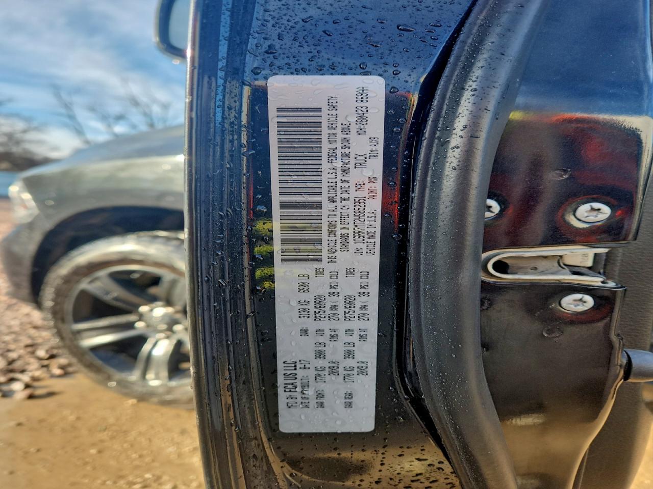 2017 Ram 1500 Sport VIN: 1C6RR7MT2HS852951 Lot: 93150515