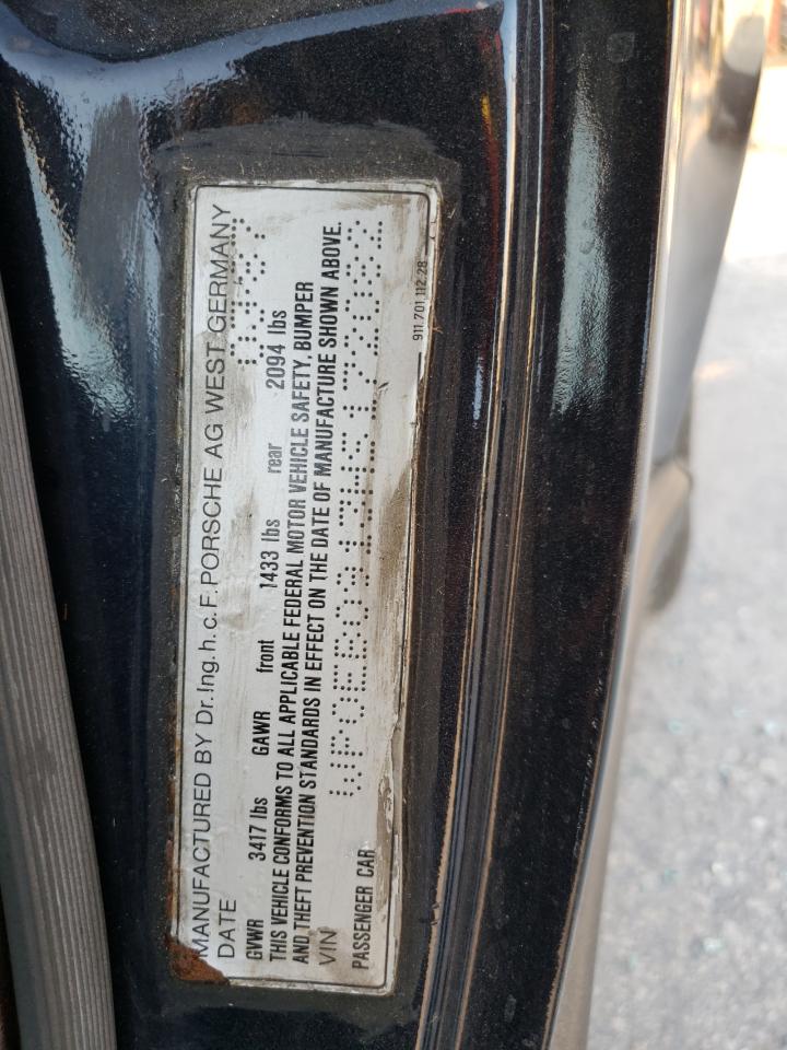 1987 Porsche 911 Carrera VIN: WP0EB0913HS172082 Lot: 92925825