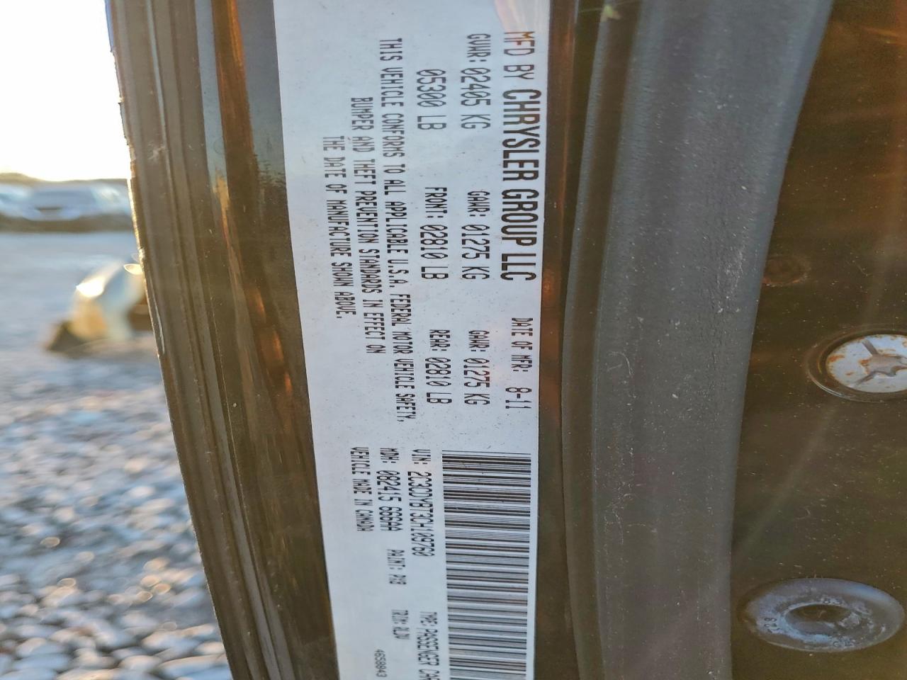 2012 Dodge Challenger R/T VIN: 2C3CDYBT3CH109760 Lot: 94572775