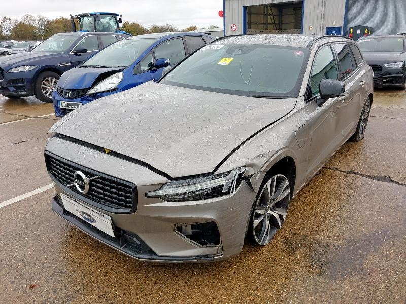 2021 VOLVO V60 2.0 T6 RECHARGE PHEV R DESIGN 5DR AWD AUTO for sale at Copart NEWBURY