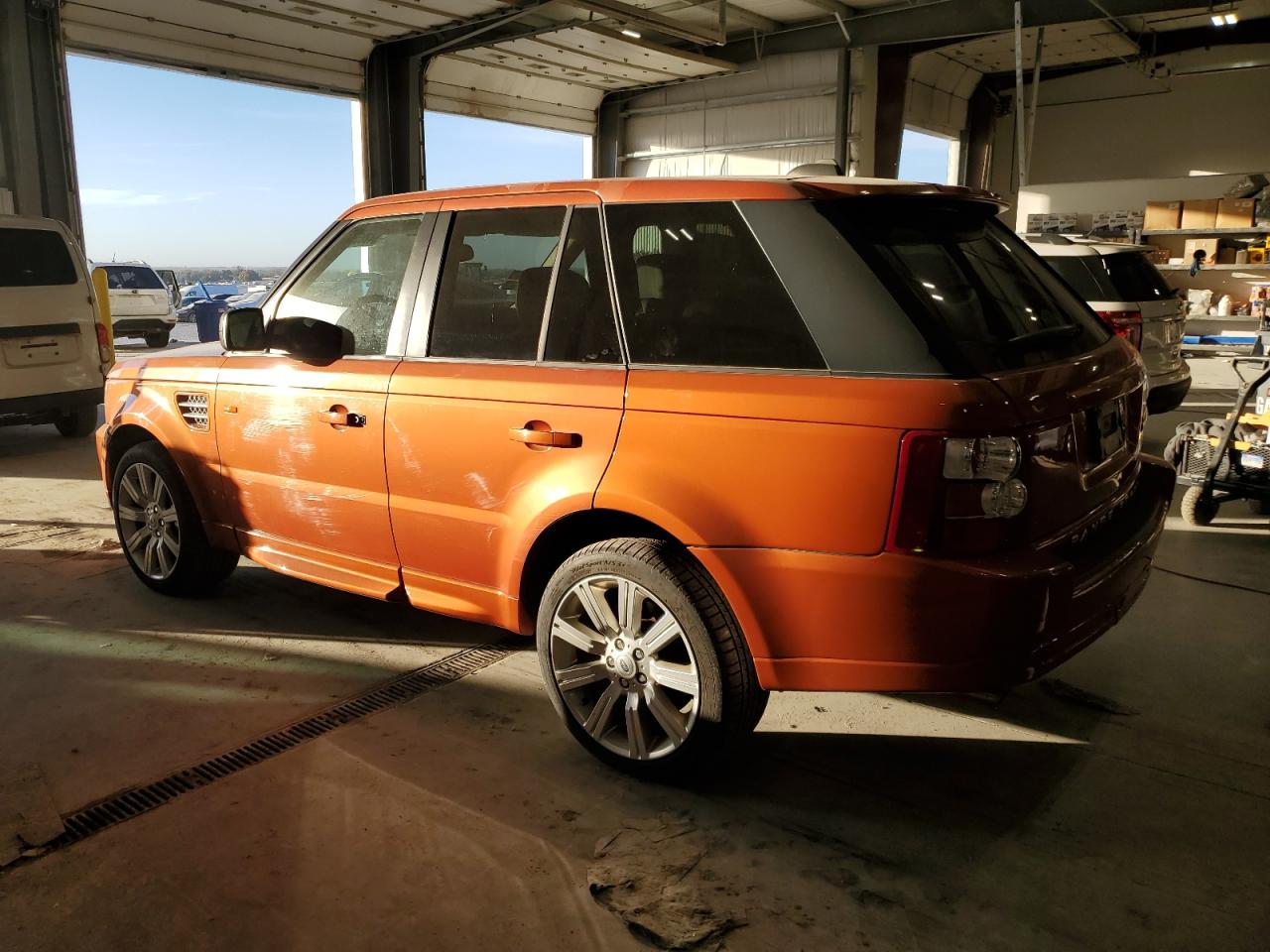 2006 Land Rover Range Rover Sport Supercharged orange suv gas SALSH23486A927111 photo #3