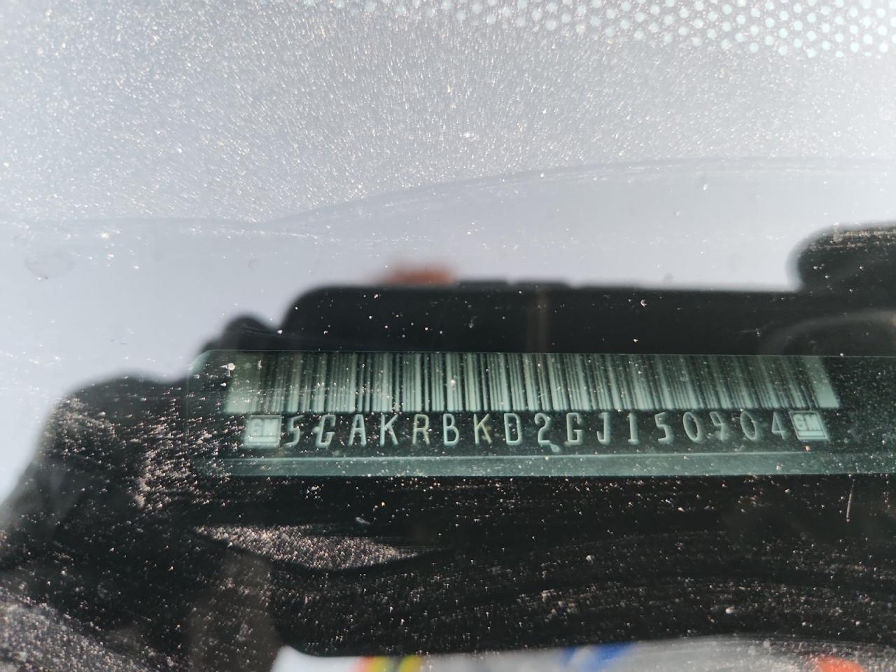 2016 Buick Enclave VIN: 5GAKRBKD2GJ150904 Lot: 92498335