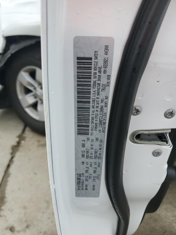 2020 Ram 1500 Classic Tradesman VIN: 1C6RR6FG1LS120944 Lot: 92739655