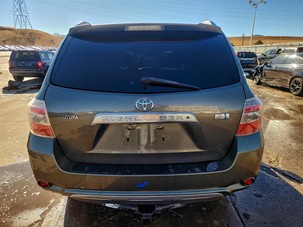 2008 Toyota Highlander Hybrid VIN: JTEEW41AX82018729 Lot: 93755975