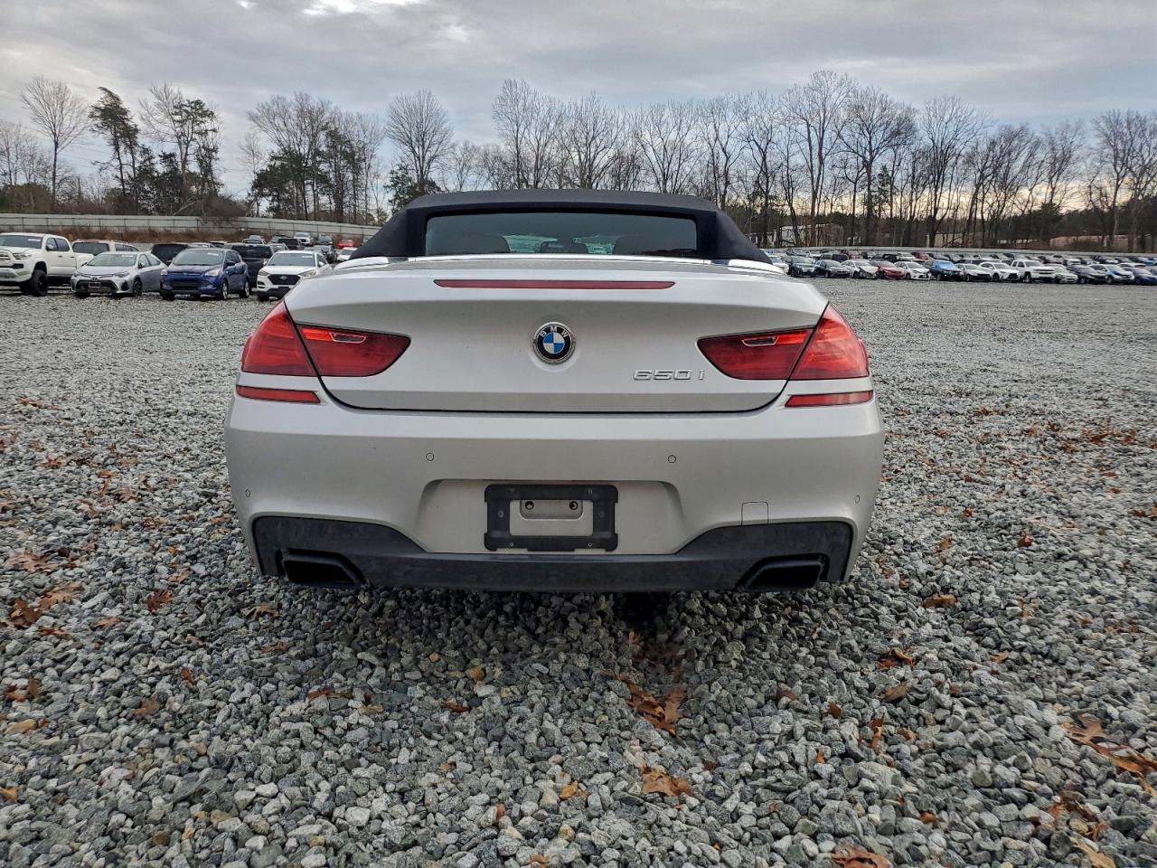 2012 BMW 650 I VIN: WBALZ3C50CDL72640 Lot: 92913455