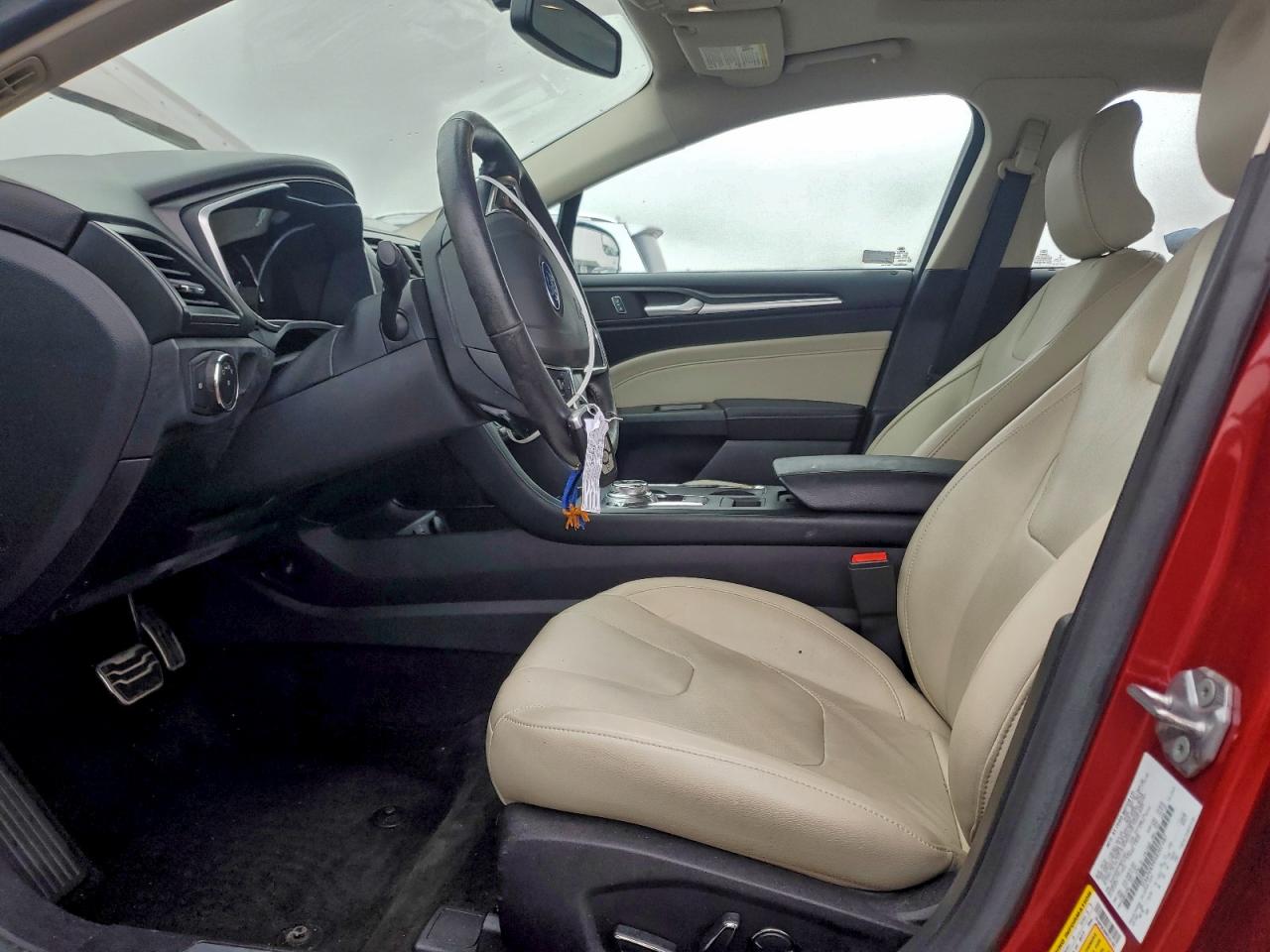 2017 Ford Fusion Titanium VIN: 3FA6P0K99HR207487 Lot: 93848875