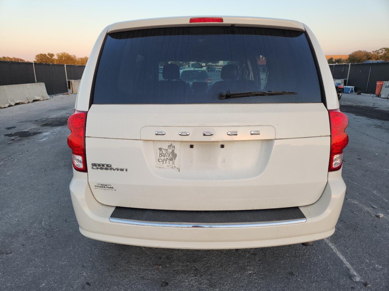 2012 Dodge Grand Caravan Se VIN: 2C4RDGBG6CR381183 Lot: 92990215
