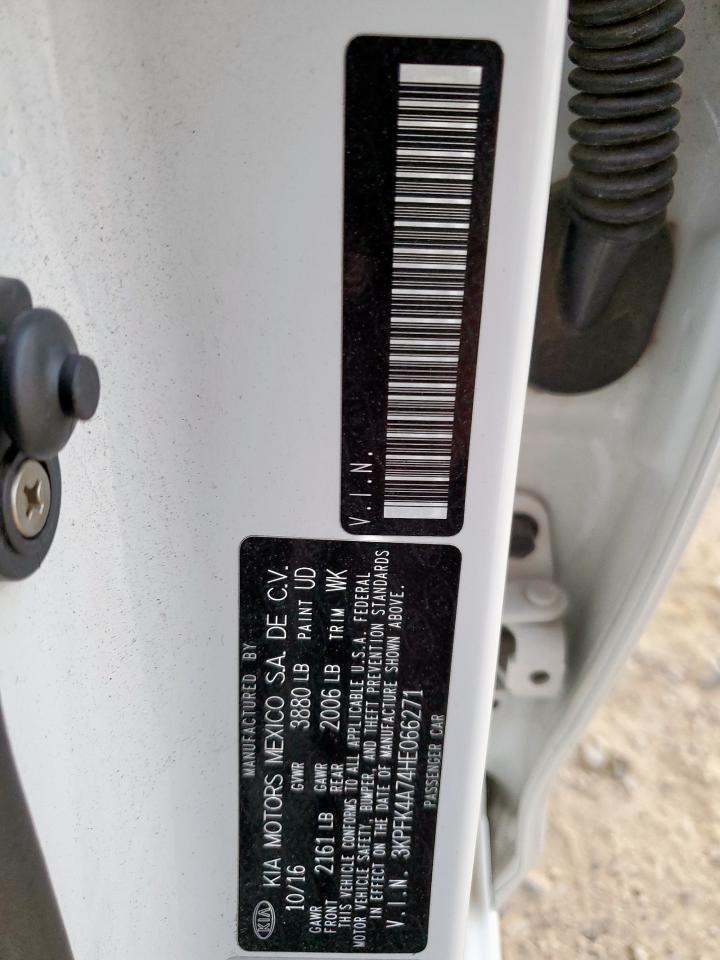 2017 Kia Forte Lx VIN: 3KPFK4A74HE066271 Lot: 93437215