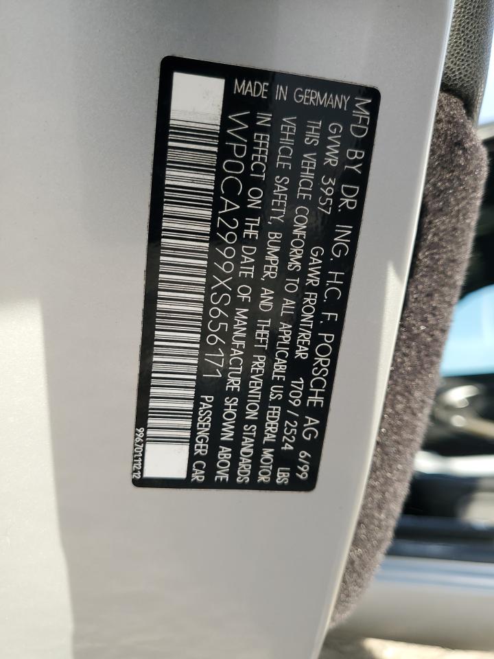 WP0CA2999XS656171 1999 Porsche 911 Carrera