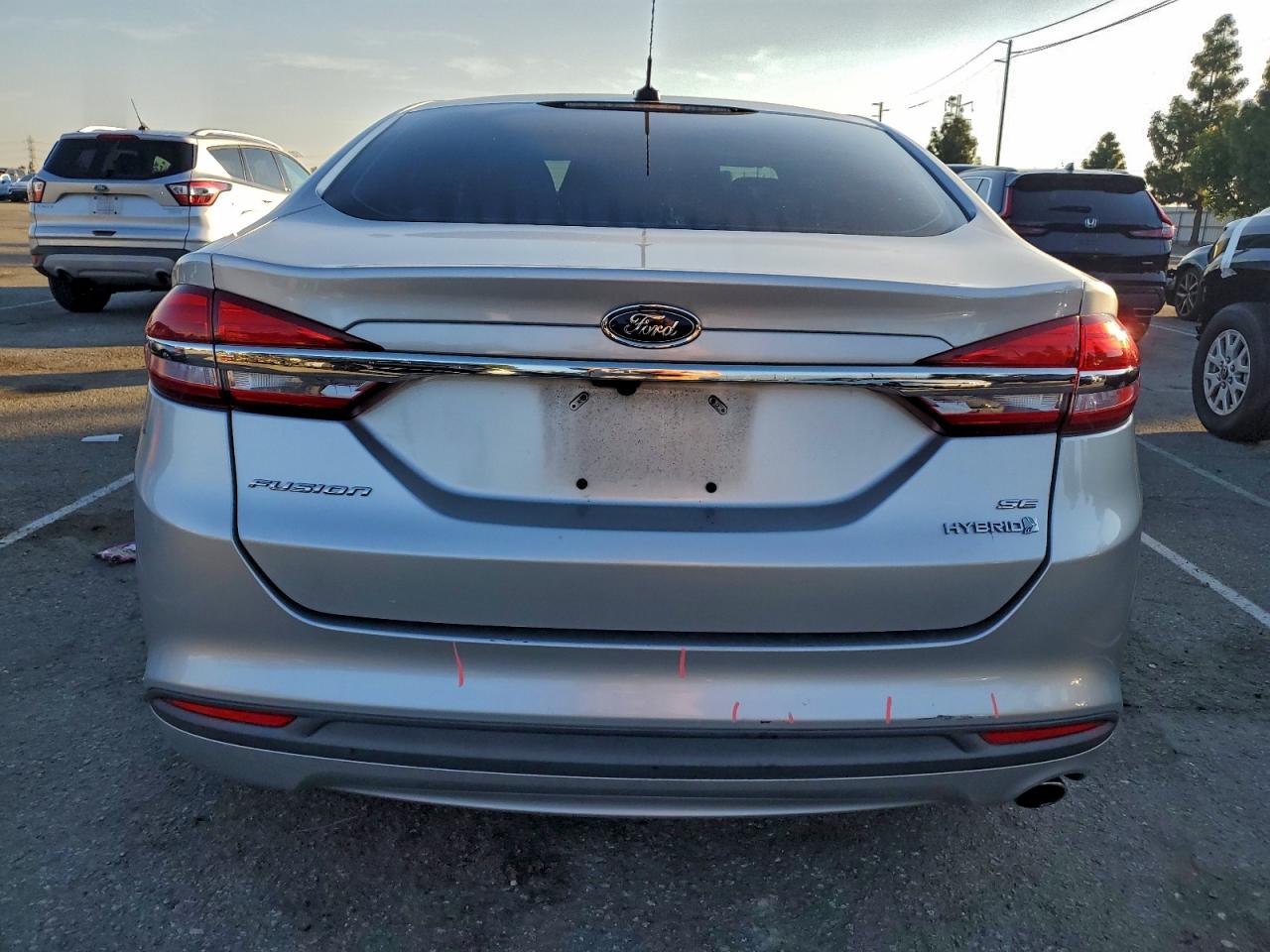 2017 Ford Fusion Se Hybrid VIN: 3FA6P0LU0HR323566 Lot: 94125575