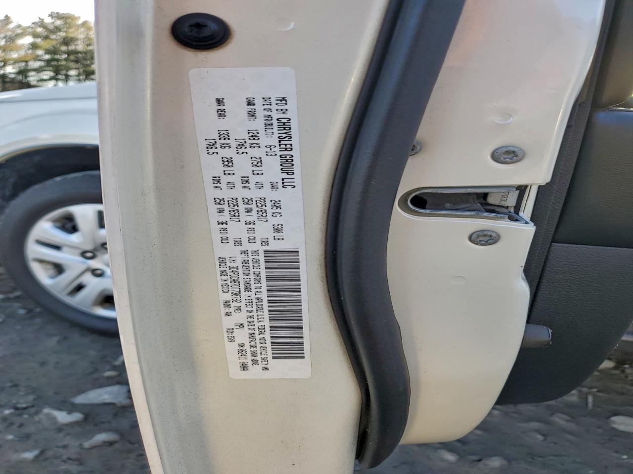 2013 Dodge Journey Se VIN: 3C4PDCAB7DT730792 Lot: 93550465