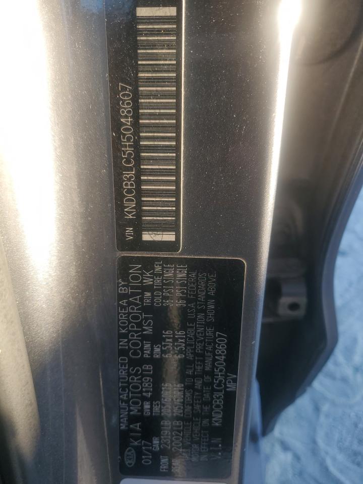 2017 Kia Niro Fe VIN: KNDCB3LC5H5048607 Lot: 92908795