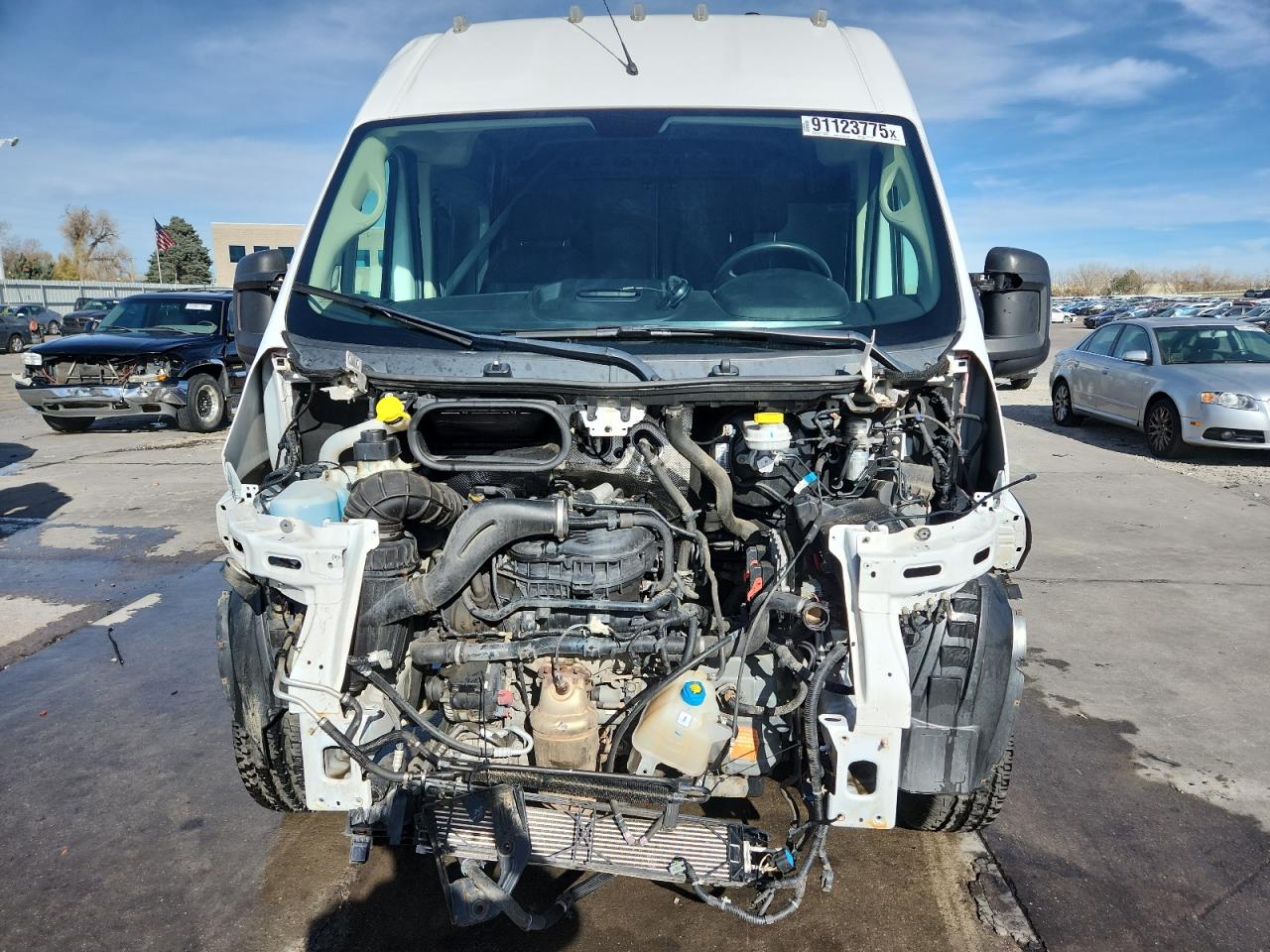 2019 Ram Promaster 1500 1500 High VIN: 3C6TRVBG3KE555021 Lot: 91123775