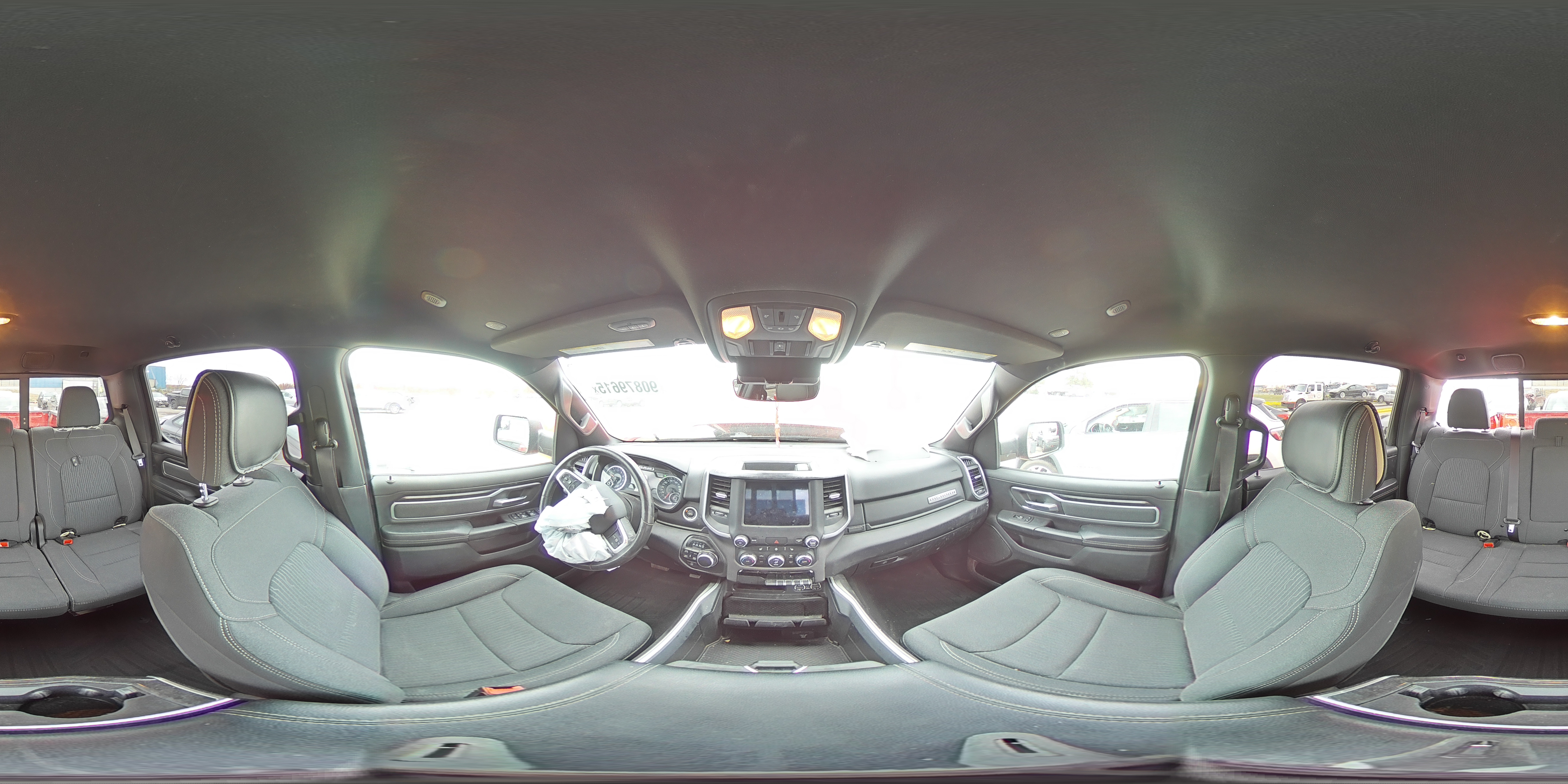 2021 Ram 1500 Big Horn/Lone Star VIN: 1C6SRFFT3MN591590 Lot: 90879615