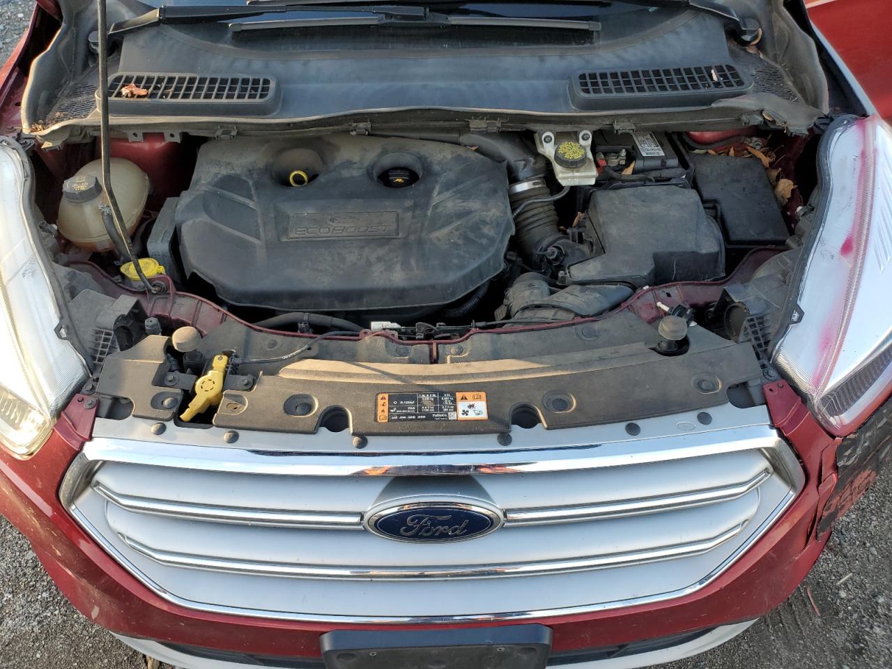 2017 Ford Escape Se VIN: 1FMCU9G97HUC07639 Lot: 91058055