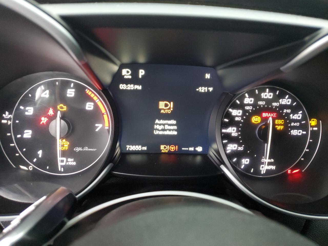 2019 Alfa Romeo Giulia Ti VIN: ZARFANBN3K7607071 Lot: 91737635