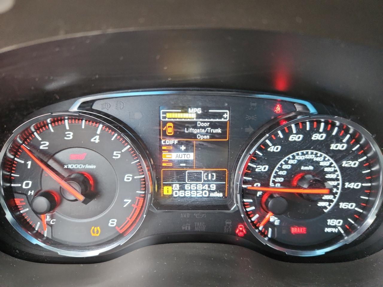 2020 Subaru Wrx Sti Limited VIN: JF1VA2V67L9817998 Lot: 93025365