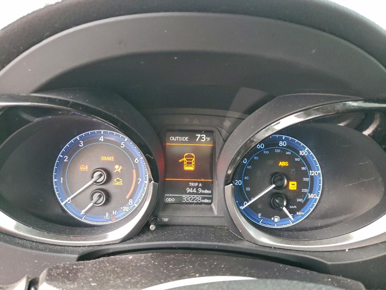 2015 Toyota Corolla L VIN: 2T1BURHE2FC274414 Lot: 93431325