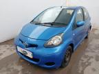 2010 TOYOTA AYGO 1.0 VVT-I BLUE 5DR for sale at Copart WESTBURY