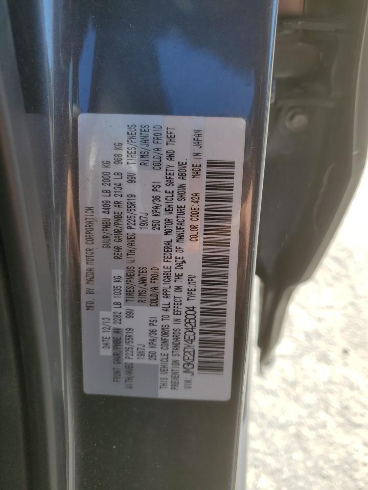 2014 Mazda Cx-5 Gt VIN: JM3KE2DY4E0426004 Lot: 92486665