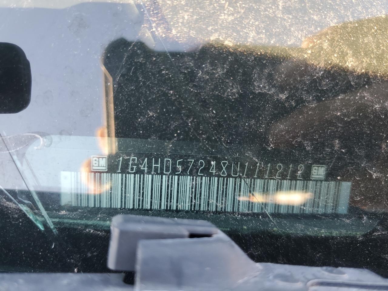 2008 Buick Lucerne Cxl VIN: 1G4HD57248U111212 Lot: 92740245