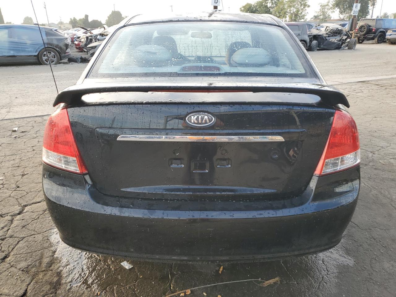2009 Kia Spectra Ex VIN: KNAFE222195594150 Lot: 92612805