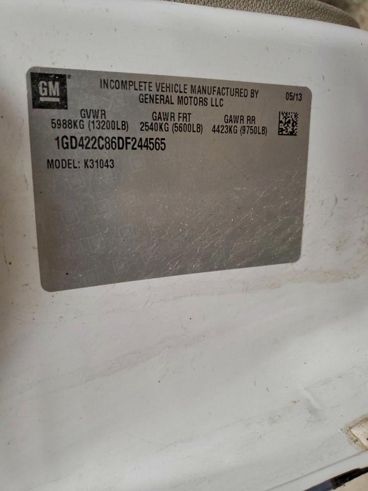 2013 GMC Sierra K3500 VIN: 1GD422C86DF244565 Lot: 93829505