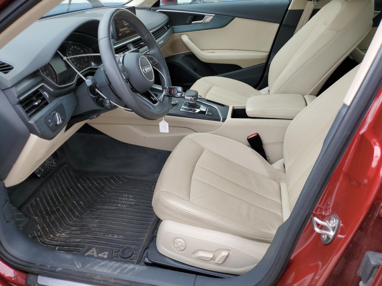 2018 Audi A4 Premium Plus VIN: WAUENAF4XJN005828 Lot: 93230925