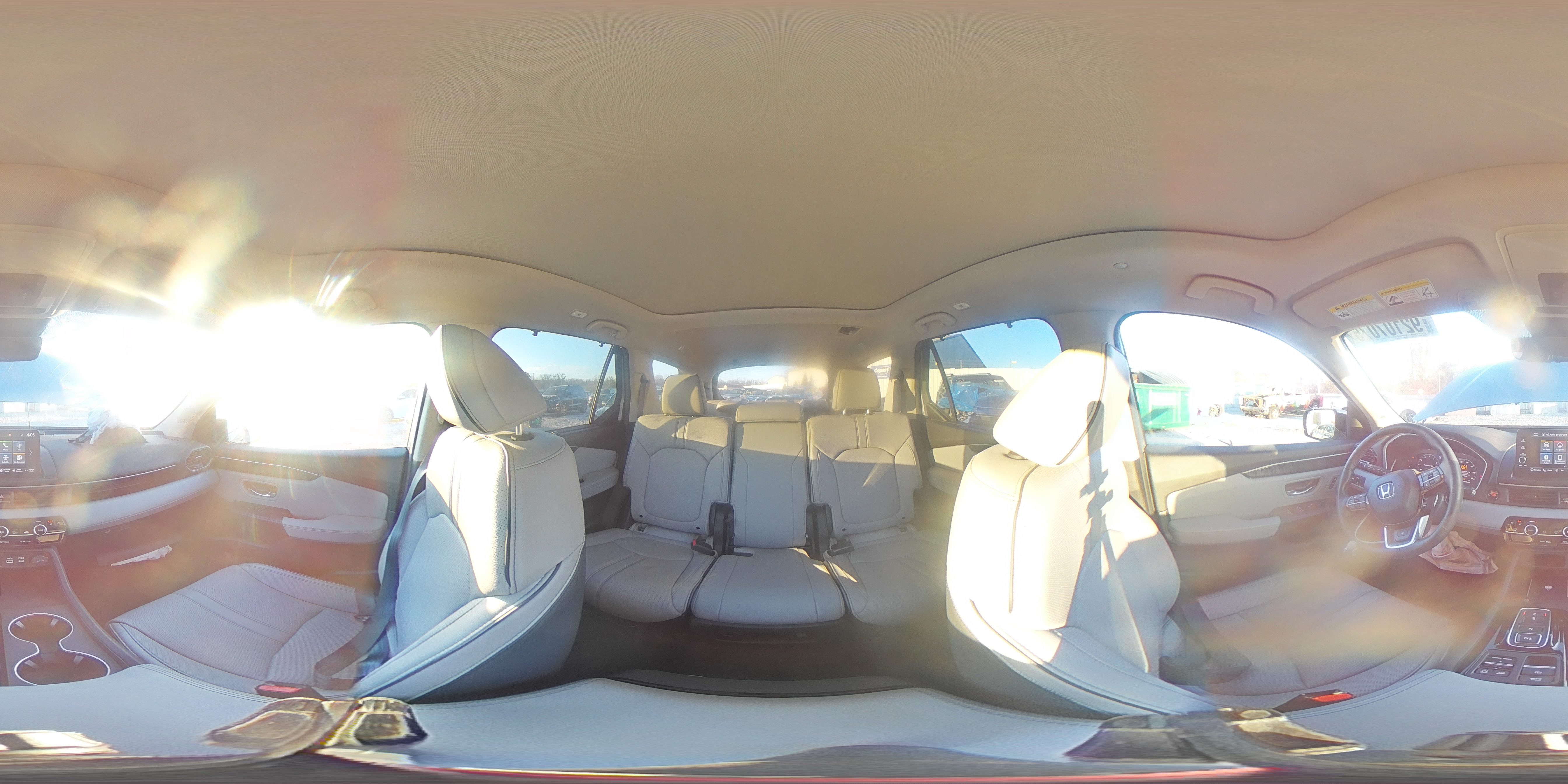 2025 Honda Pilot Elite VIN: 5FNYG1H8XSB047281 Lot: 92107075