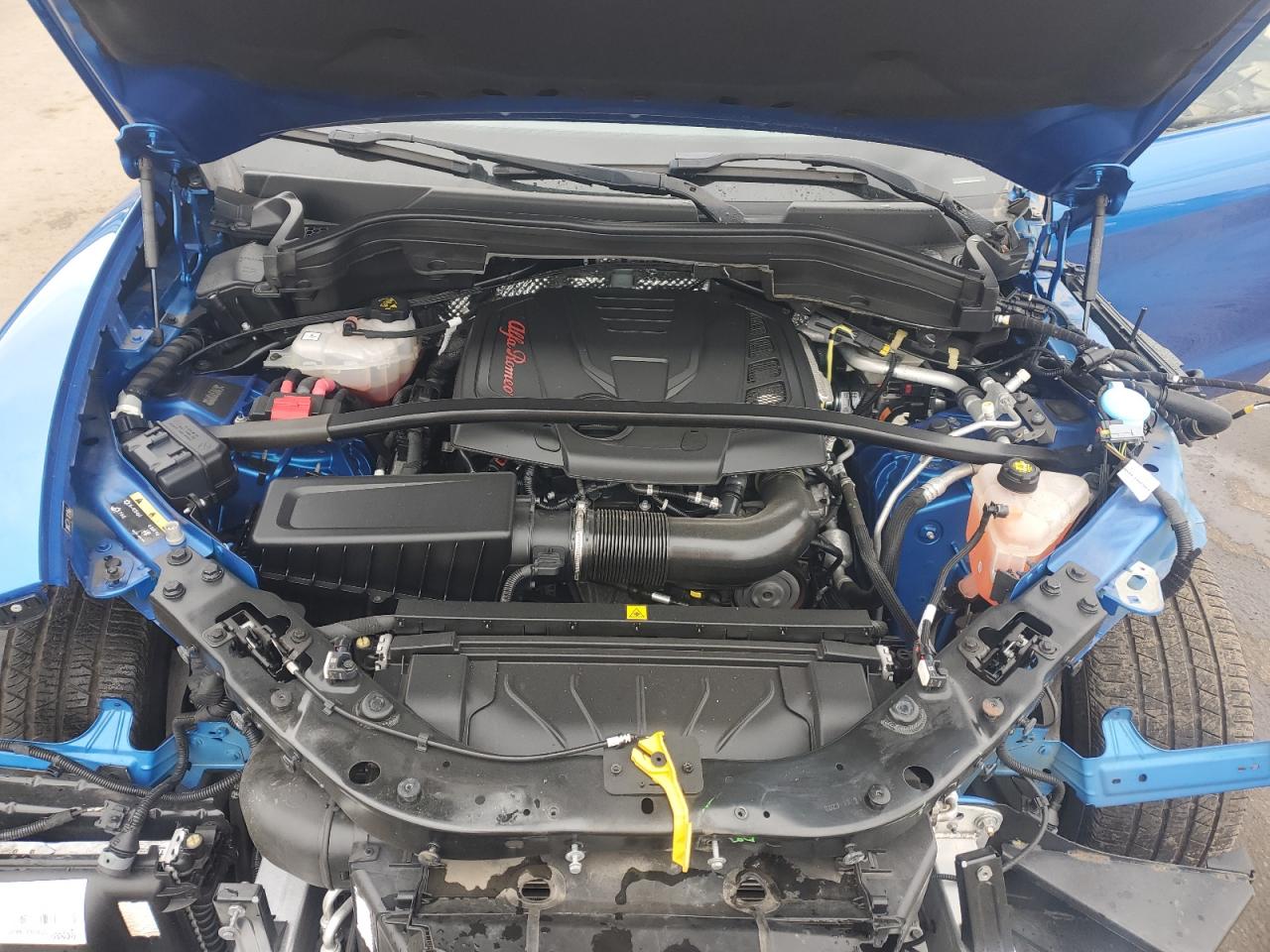 2022 Alfa Romeo Stelvio Ti VIN: ZASPAKBNXN7D31819 Lot: 92454885