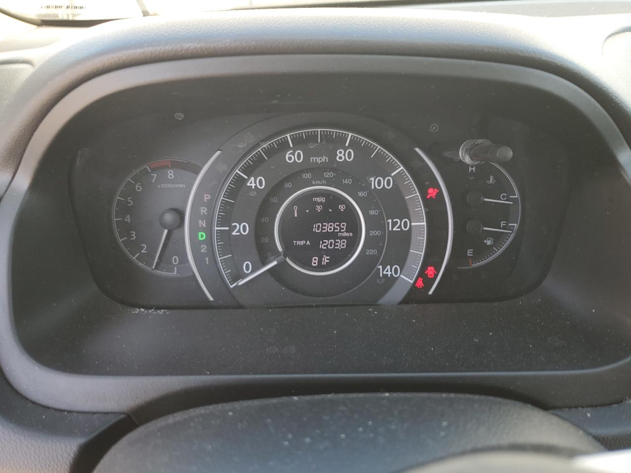 2013 Honda Cr-V Lx VIN: 5J6RM3H39DL009497 Lot: 93365085