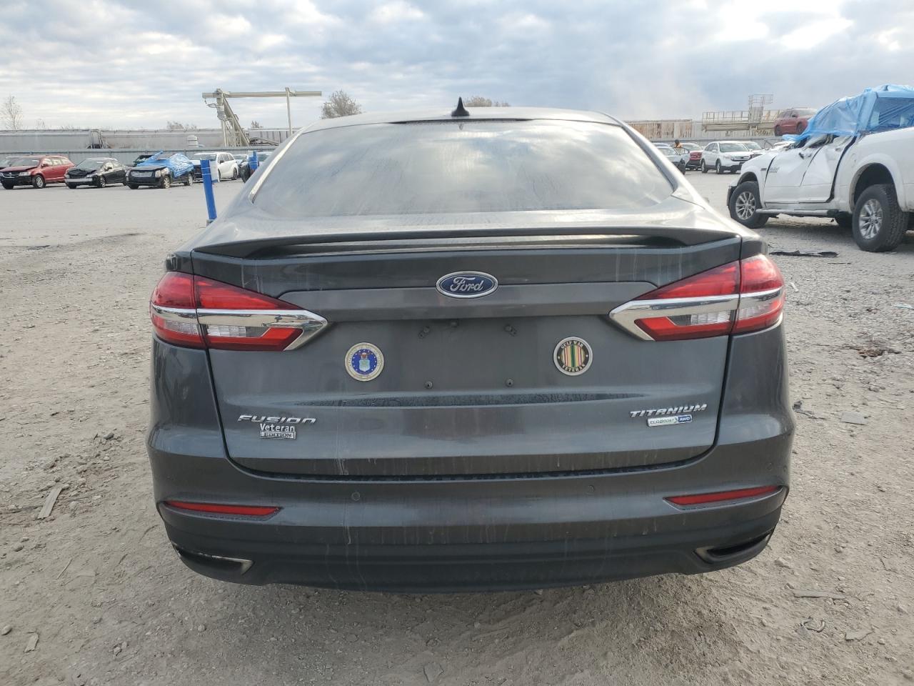 2019 Ford Fusion Titanium VIN: 3FA6P0D98KR186846 Lot: 93051775