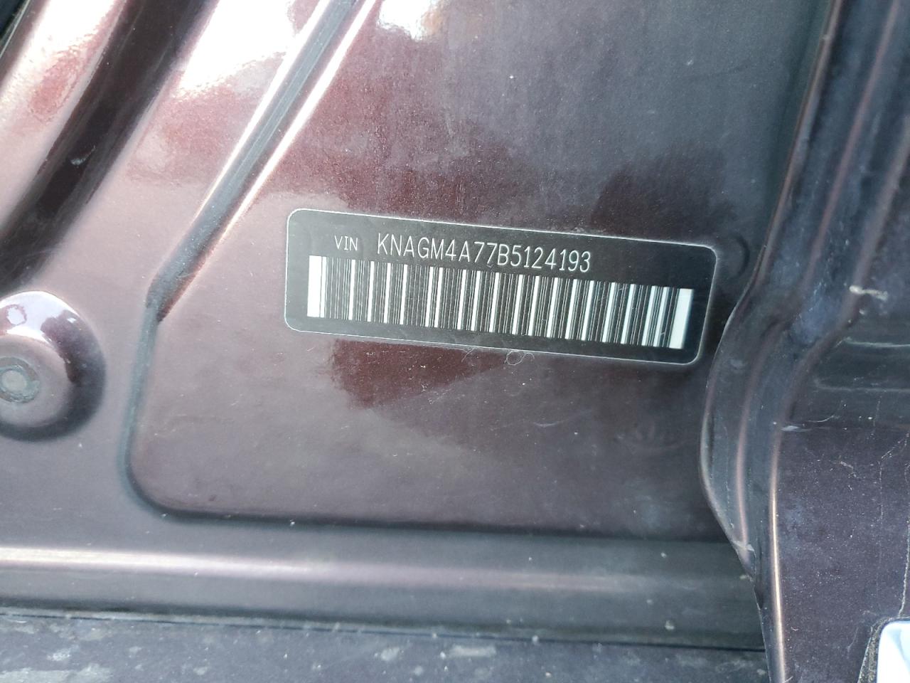 2011 Kia Optima Lx VIN: KNAGM4A77B5124193 Lot: 92313465