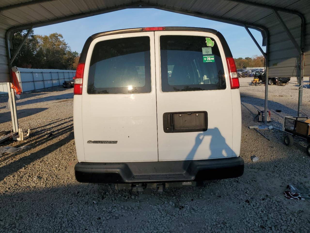 2020 Chevrolet Express G2 Delivery Van VIN: 1GCWGAFG8L1262833 Lot: 91858965