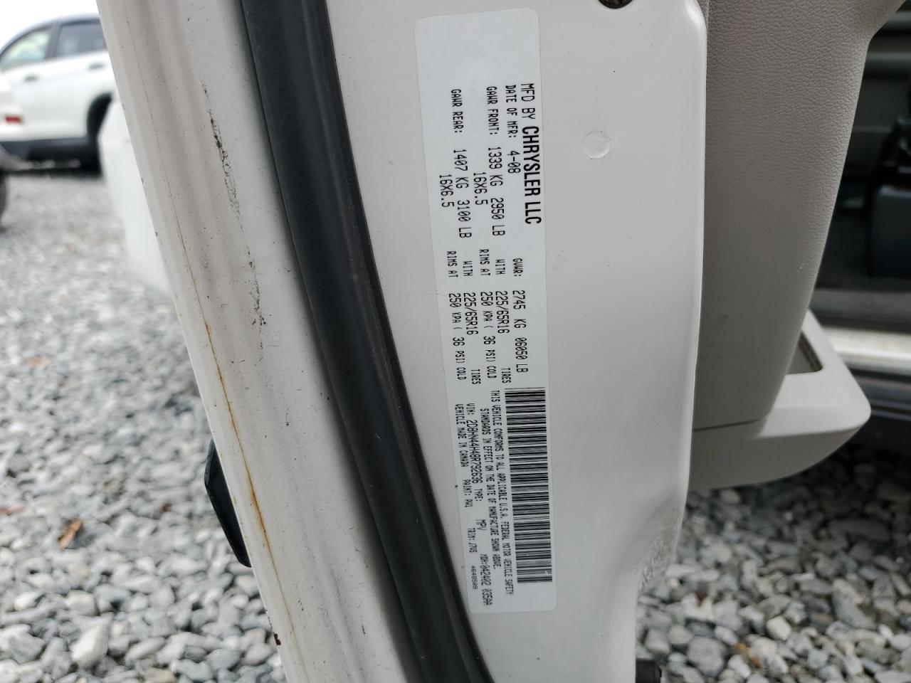 2008 Dodge Grand Caravan Se VIN: 2D8HN44H48R792636 Lot: 91565735