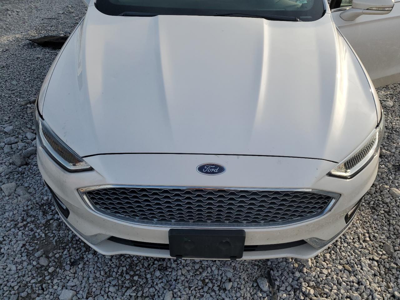 2019 Ford Fusion Titanium VIN: 3FA6P0RU9KR129620 Lot: 93697715