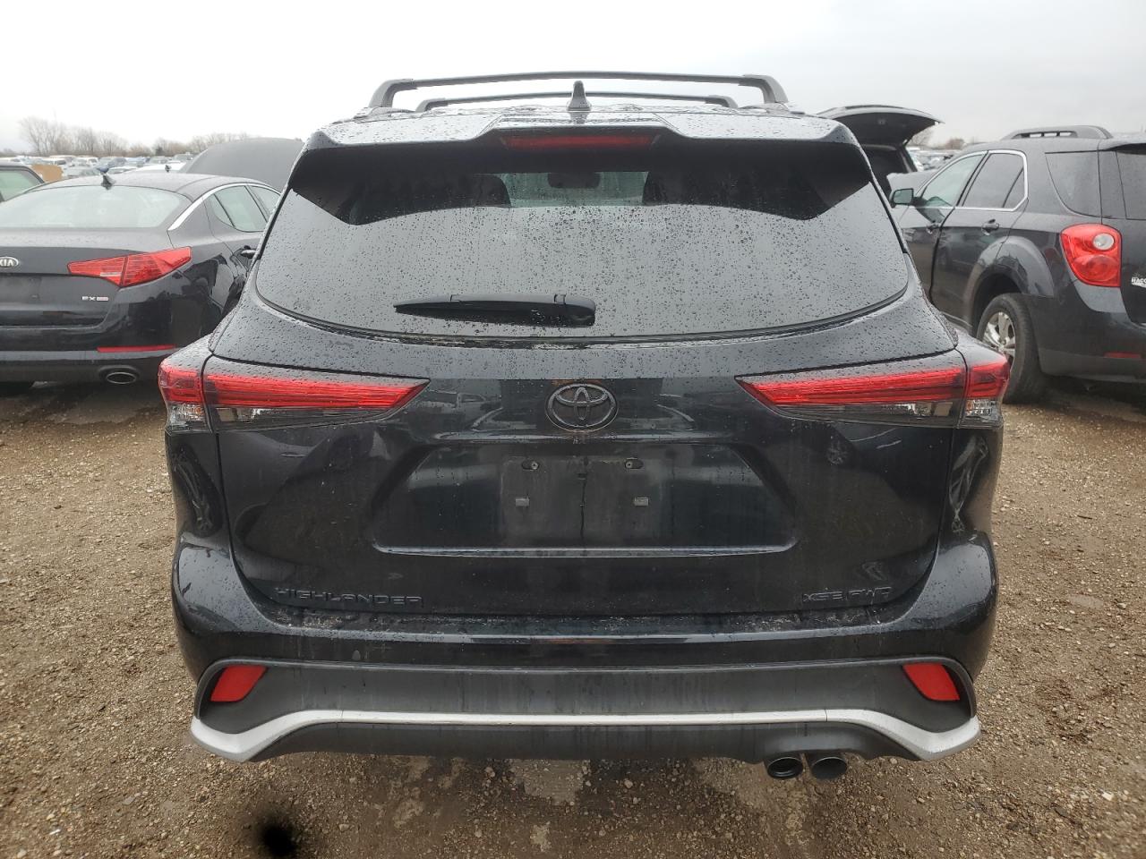 2022 Toyota Highlander Xse VIN: 5TDJZRBH9NS220551 Lot: 93111235