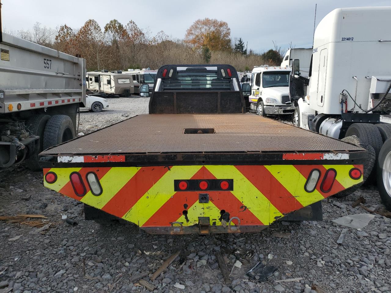 2019 Ford F550 Flatbed Truck VIN: 1FDUF5HT3KDA06474 Lot: 92639955