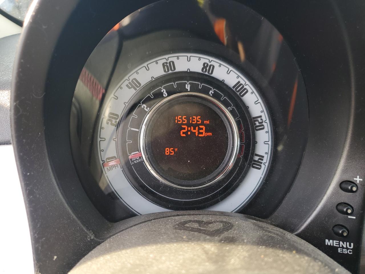 2012 Fiat 500 Lounge VIN: 3C3CFFCR6CT195185 Lot: 92546975