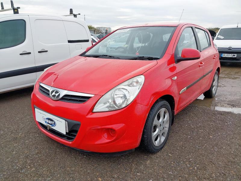 2011 HYUNDAI I20 1.4 COMFORT 5DR AUTO for sale at Copart YORK