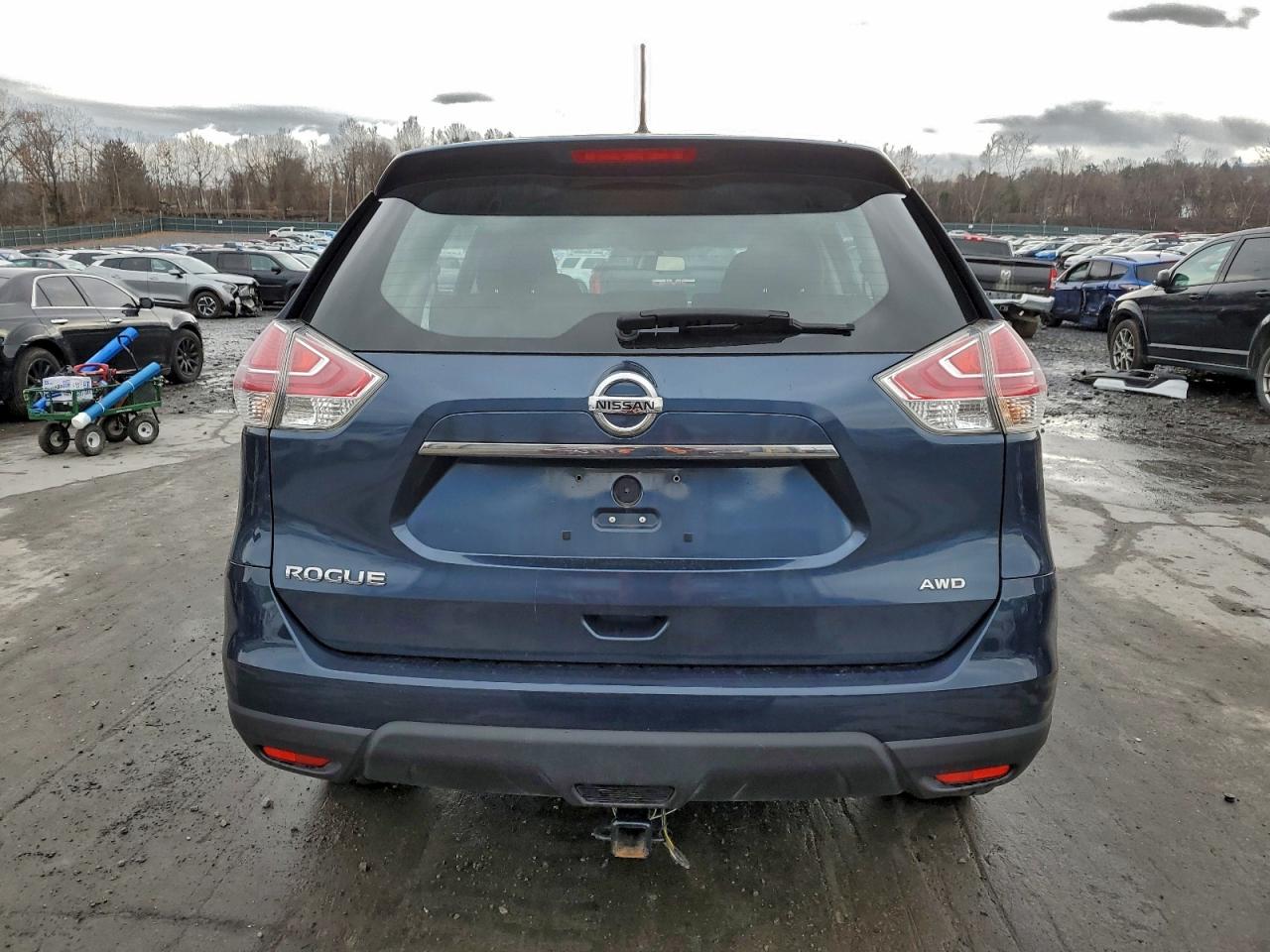 2016 Nissan Rogue S VIN: KNMAT2MV9GP654512 Lot: 93943235