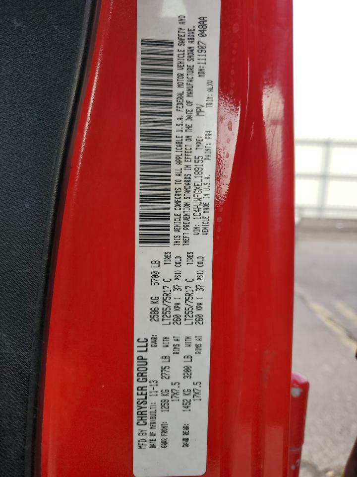 2014 Jeep Wrangler Unlimited Rubicon VIN: 1C4HJWFGXEL189155 Lot: 93781795