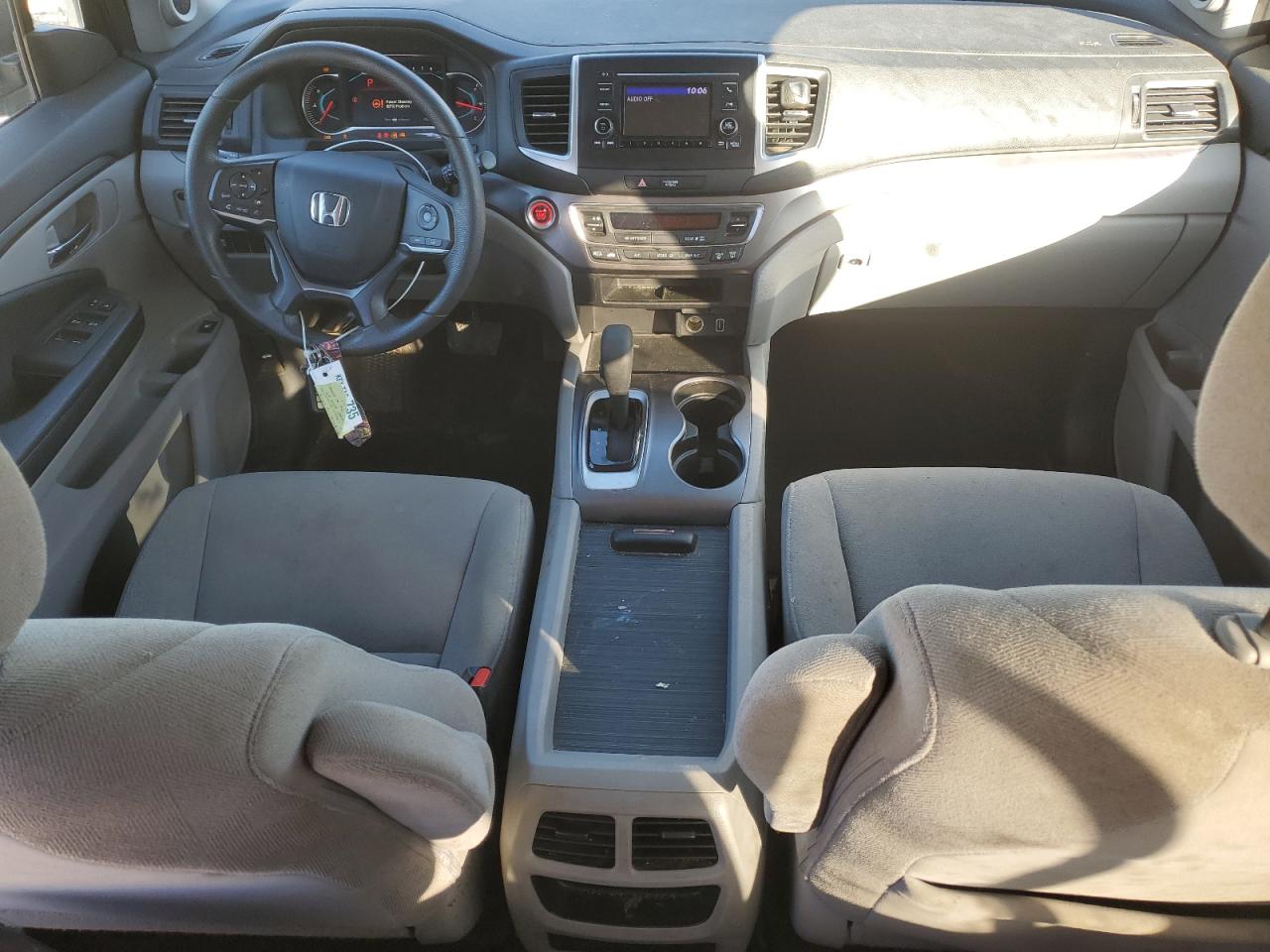 2019 Honda Pilot Lx VIN: 5FNYF6H19KB033925 Lot: 91708085