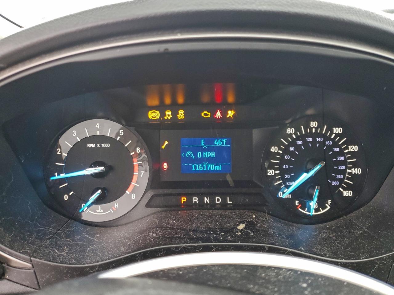 2017 Ford Fusion S VIN: 3FA6P0G77HR282812 Lot: 93854545