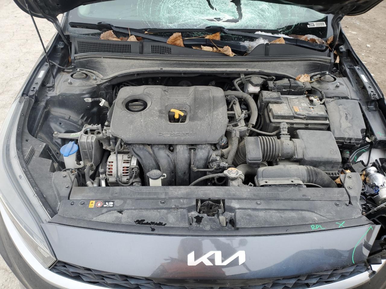 2022 Kia Forte Fe VIN: 3KPF24AD2NE427983 Lot: 92030455
