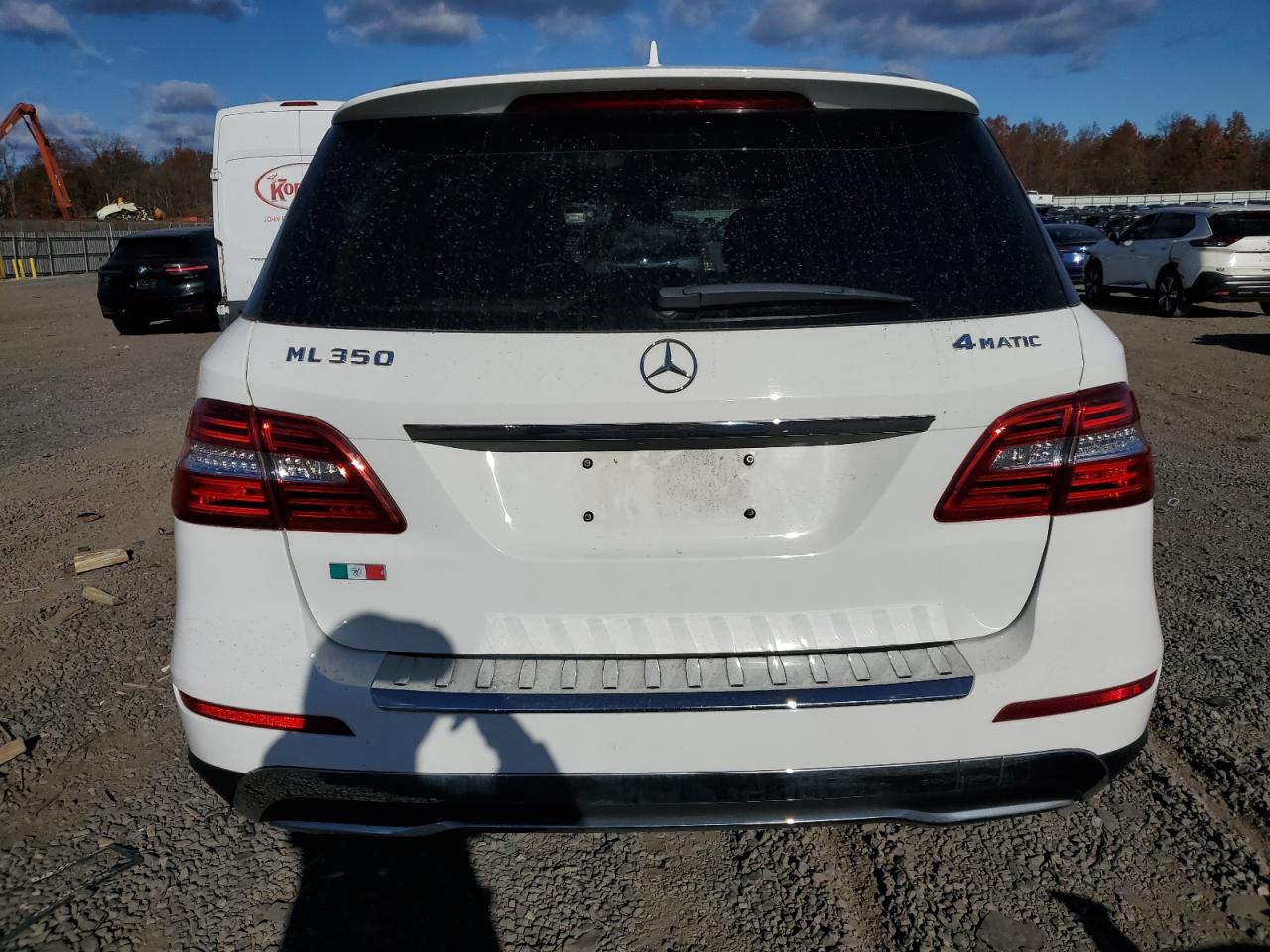 2015 Mercedes-Benz Ml 350 4Matic VIN: 4JGDA5HB9FA611788 Lot: 91622145